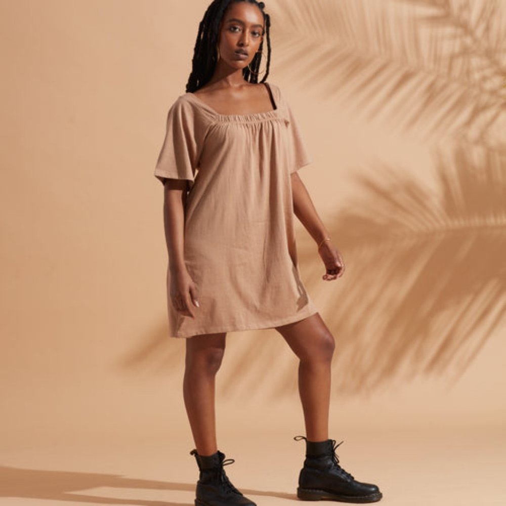 Known supply baby doll cottage core dress